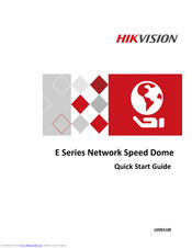 HIKVISION DE4 Series Quick Start Manual