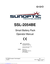 Sunoptic Technologies SSL-2054BE Operator's Manual