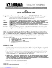 belltech 6640 Installation Instructions Manual