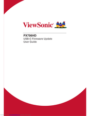 ViewSonic PX706HD User Manual