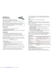 Verner pH Sensor Manual
