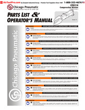 Chicago Pneumatic Cp0214 Manuals Manualslib