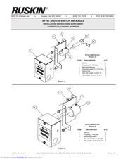 Ruskin SP101 Installation Instructions