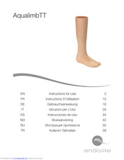 endolite AqualimbTT Instructions For Use Manual