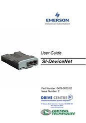 Emerson SI-DeviceNet User Manual