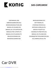 Konig SAS-CARCAM30 User Manual