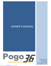 Pogo 36 Owner's Manual