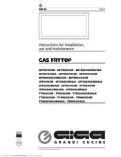 GIGA TT80G Instructions For Installation, Use And Maintenance Manual