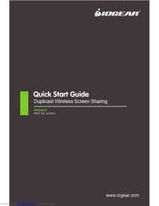 IOGear GWSSKIT Quick Start Manuals