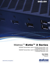 Matrox Extio N3208 User Manual