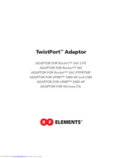 Elements TwistPort TP-ADAPTORR5AC User Manual