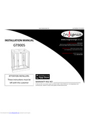 Insignia GT9005 Installation Manual