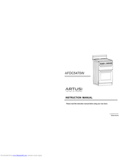 Artusi AFDC5470W Instruction Manual