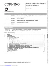 CORNING Pretium Operating Manual