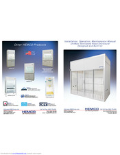 Hemco UniFlow CE Installation, Operation & Maintenance Manual