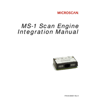 Microscan MS-1 Integration Manual