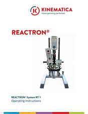 Kinematica Reactron System RT 2 Operating Instructions Manual
