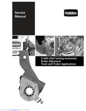 Haldex S-ABA Service Manual