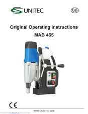 CS Unitec MAB 465 Original Operating Instructions