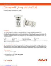 Osram CLM Installation And Commissioning Manual
