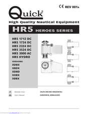 Quick HR5 HYDRO series User Manual