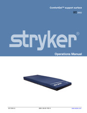 Stryker ComfortGel 2850 Operation Manual