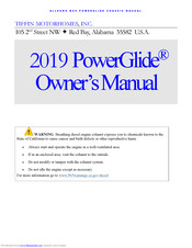 Tiffin Motorhomes PowerGlide 2019 Owner's Manual