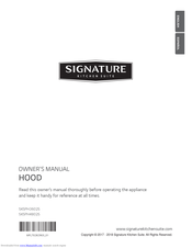 Signature Kitchen Suite SKSPH4802S Owner's Manual
