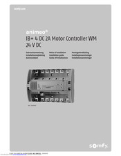 SOMFY Animeo IB+ 4 DC 2A Motor Controller Installation Manual