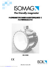 ISOMAG MS 2500 Operating And Maintenance Manuall