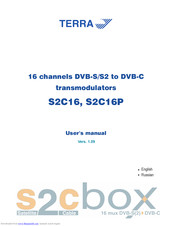 Terra S2C16P User Manual