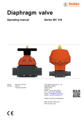 Stübbe MV 310 Series Operating Manual