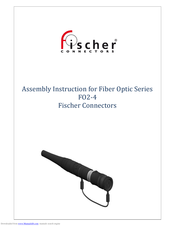 Fischer Connectors FO2-4 Assembly Instruction Manual