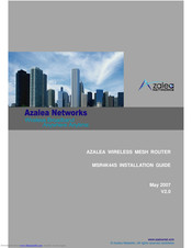 Azalea Networks MSR4K44S Installation Manual