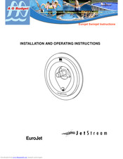 JETStream EUROJET Installation And Operating Instructions Manual