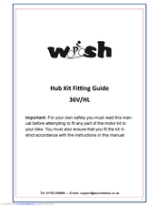Woosh Hub Kit Fittings Manual