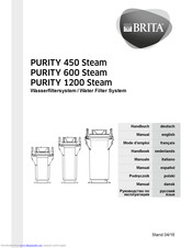 Brita PURITY 600 Steam Manual