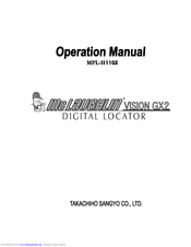 McLaughlin Vision GX2 Operation Manual