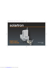 Solartron Digital Input/Output Module Manual