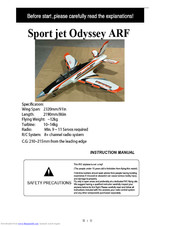 Top RC Model Sport Jet Odyssey Instruction Manual