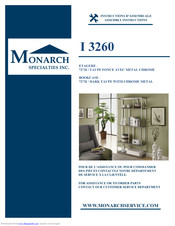 Monarch Specialties I 3260 Assembly Instructions Manual