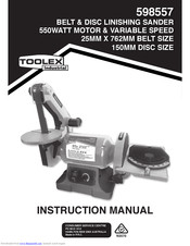 Toolex 598557 Instruction Manual