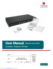 Triax 383101 User Manual