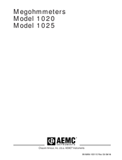 AEMC 1020 User Manual