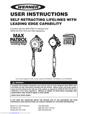 Werner MAX PATROL R410030LE User Instructions