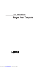 Leigh F1 User Manual