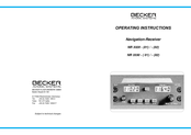 Becker NR 3330 Operating Instructions Manual