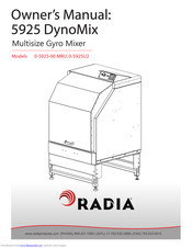 Radia 5925 DynoMix Owner's Manual