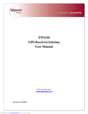 Tallysman TW5310 User Manual