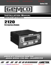 Ametek Gemco 2120 Installation Manual
